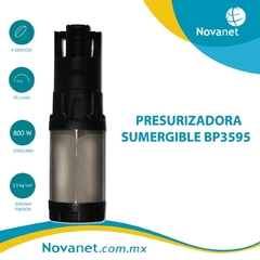 Bomba presurizadora Sumergible Novanet