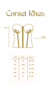 Corset Rhea Rosa - tienda online