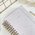 Agenda Personalizada - 2025 | Floral Bolinhas - loja online