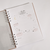 Kit Livro do Bebê + Caderneta de Vacinação | Clean Off White - Letra Inicial - Papelar Papelaria - Cadernetas | Livro do bebê | Planners