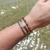 Pulseira em Hematitas e Pedras Naturais em Tons Rosa