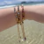 Pulseira em Hematitas e Pedras Naturais em Tons Rosa - comprar online