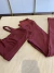 Conjunto Micro Aveludado Marsala - DUPLO LUXO beach & fitness