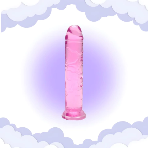 Prótese Transparente com Ventosa 15,5x2,7cm