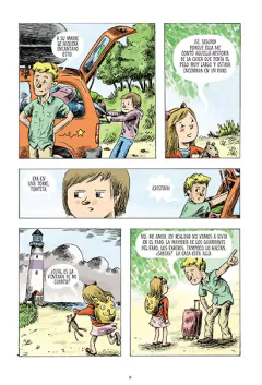 EL FANTASMA DEL FARO / Angélica del Campo y Liniers en internet