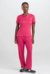 Scrub Feminino Harmony - Cereja- Dra.Cherie