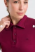 Scrub Feminino Polo - Bordo-Dra.Cherie - comprar online