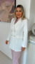 Blazer Feminino - Off White - Dra. Cherie - comprar online