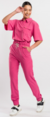 Scrub Feminino Joint - Pink Classic - Dra. Cherie