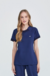 Scrub Feminino Impulse - Azul Marinho - Dra. Cherie - comprar online