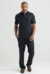 Scrub Masculino Polo - Preto-Dra.Cherie