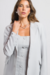 Blazer Feminino Donna By Cn - Cinza-Dra.Cherie - loja online