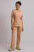 Scrub Feminino Coach Cherie 10 Anos - Caramelo-Dra.Cherie