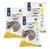 Arena Aglomerante Para Gato Fragancia Limón 4KG - PACK X 3 UNIDADES
