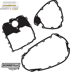 Juntas Tampas Laterais E Cárter Triumph Bonneville T120