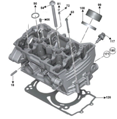 Junta Do Cabeçote Bmw F800 Gs (2005 - 2018) 11127690461 - comprar online
