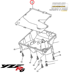 Junta Cárter Yamaha Yzf R6 (2006 - 2019) 2c0134140100 - comprar online