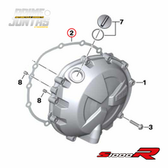 Junta Tampa Embreagem Bmw S1000rr (2018 - 2024) 11148568825 - comprar online