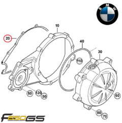 Junta Da Embreagem E Kit Reparo Bomba Dágua Bmw G 650 Gs - comprar online