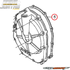Juntas Laterais Corrente Comando E Cárter Honda Hornet Cb600f (1991 - 2007) na internet