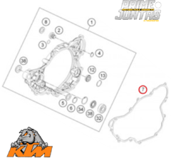 unta Tampa Embreagem Ktm 350 (2012 - 2020) 77230025000 - comprar online