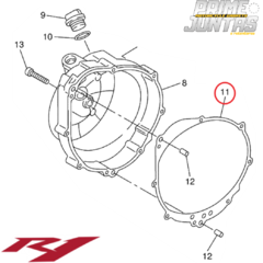 Junta Lateral Embreagem Yamaha R1 (1998 - 2005) 4xv154610000 - comprar online