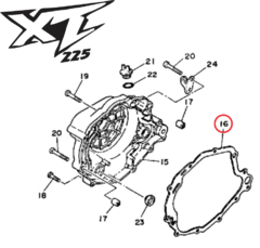 Junta Embreagem Yamaha XT 225 / TTR 230 (1989 - 2008) - comprar online