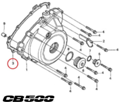 Junta Estator Honda Cb500 (1995 - 2008) 11392my5600 - comprar online
