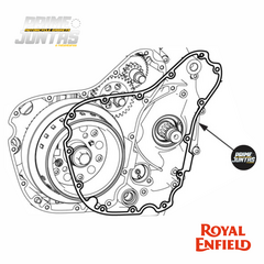 Junta Tampa Estator Royal Enfield Hunter 350 (2017 - 2023) - comprar online