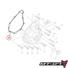 Junta Lateral Magneto Yamaha Mt07 (2014 - 2019) - comprar online