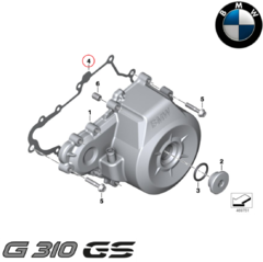 Juntas Magneto Embreagem E Retentor Embreagem Bmw G 310 Gs - PrimeJuntas