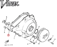Juntas Tampas Lateral Estator E Transmissão Yamaha Vmax 1200 - comprar online