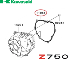 Junta Estator Kawasaki Z750 (2009 - 2012) 110610294 - comprar online