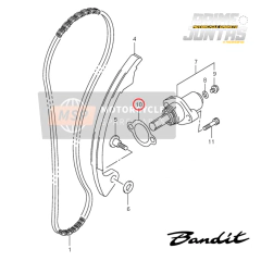 Kit Juntas Laterais Cárter E Base Cilindro Suzuki Bandit 1200 na internet