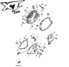 Juntas Embreagem E Estator Yamaha XT 225 / TTR 230 (1989-2008) - comprar online