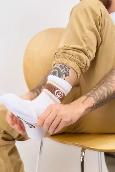 MEDIAS GESTURE TRIPACK BLANCO - comprar online