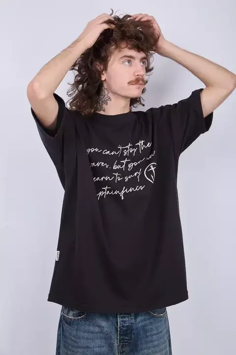 REMERA OVERSIZE STOP THE WAVES - comprar online