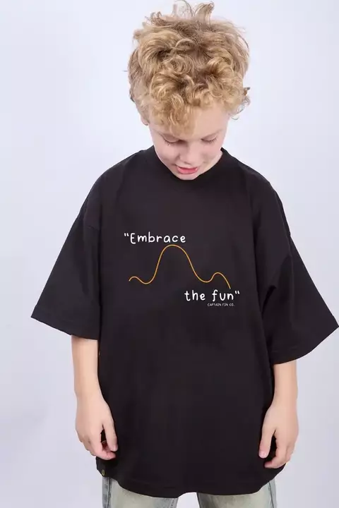 REMERA OVERSIZE EMBRACE THE FUN JR - comprar online