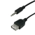 Cabo P3 X Usb Femea 25cm 018-7709 Pix