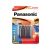 PILHA ALCALINA AAA POWER LR3 PANASONIC C/ 4 UNID