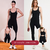 Kit Macacão Luana + Sofia: peças fitness com design sem costura, decote ousado, tecnologia Easy Care e propriedades antiestrias e anticelulite.

