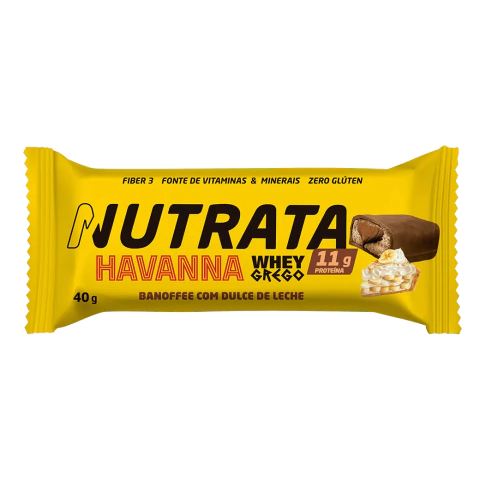 GREGO NUTRATA - BANOFFEE COM DOCE DE LECHE HAVANNA - BARRA 40G - comprar online