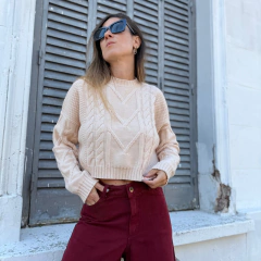 Imagen de SWEATER CARMIN ROSA