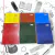 CUADERNO PROFESIONAL DOBLE ESPIRAL ROCA C100H PASTA BLANDA COLORES LISOS