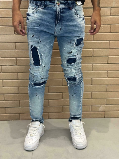 Calça Skinny Jeans Jogador 0203