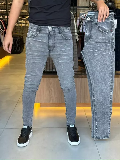 Calça Skinny Jeans Jogador 0107