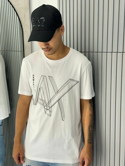 Camiseta Armani Exchange Branco-6XZTDKZJA6