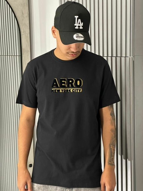 Camiseta Aeropostale preta 871201238
