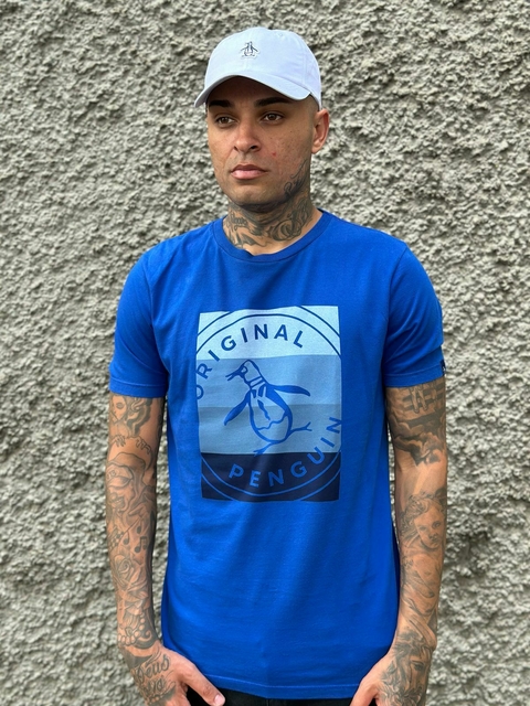 Camiseta Original Penguin Azul-BPKB0010498