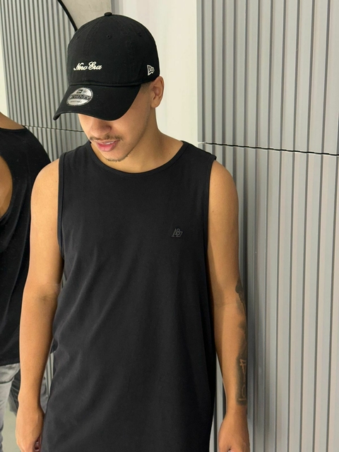 Camiseta regata aeropostale preta 87113110-2